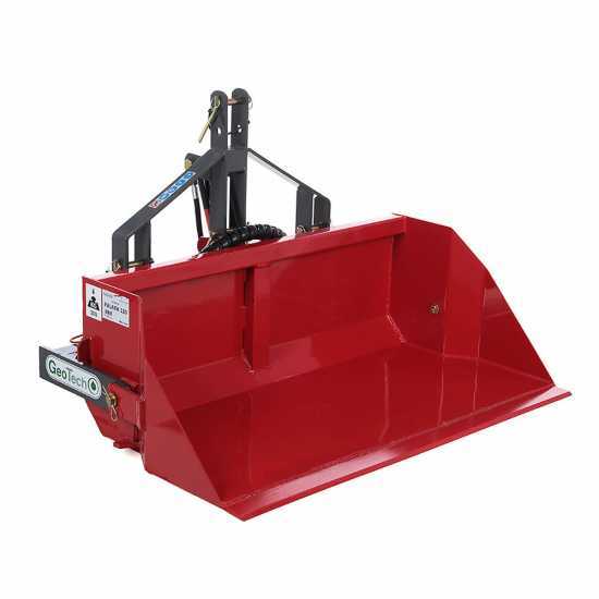 GeoTech 140 cm - Paletta idraulica per trattore - Serie media-pesante - Portata 500Kg