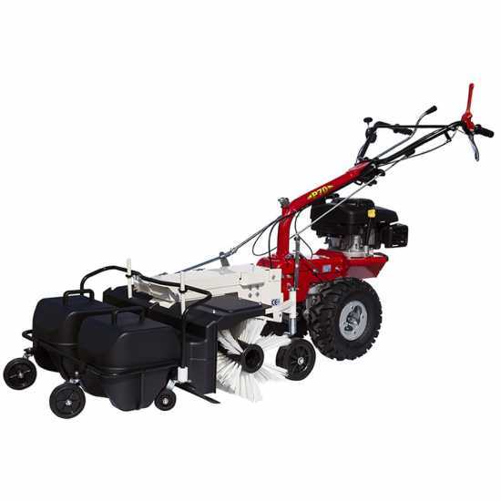 Eurosystems P70 EVO - Motospazzatrice a scoppio con motore B&amp;S 850E I/C