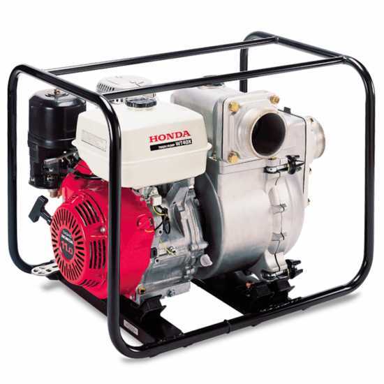 Honda WT 40 - Motopompa a scoppio per acque sporche - Raccordi 100 mm