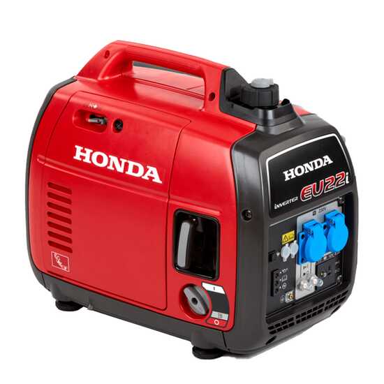 Honda EU22is - Generatore di corrente silenziato portatile a inverter 2.2 kW - Continua 1.8 kW Monofase