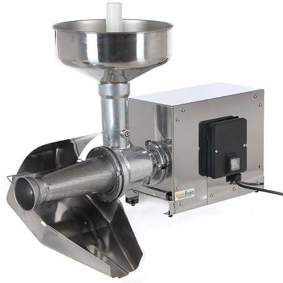 Passapomodoro AE-SM5 INOX con motore elettrico - 375W - 0.5 Hp