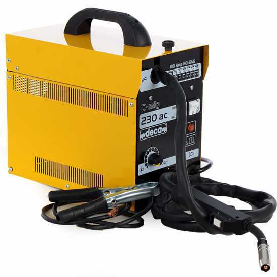 Deca D-MIG 230 AC - Saldatrice Inverter (MAG), corrente alternata (AC) - GAS/NO GAS