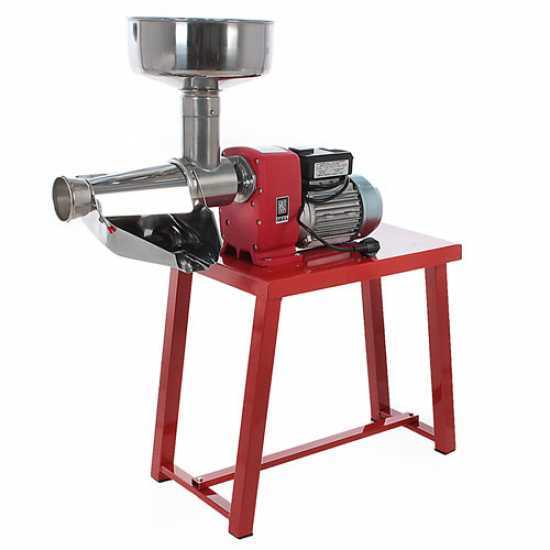 New O.M.R.A. OM-2830-EE - Passapomodoro con banco - Motore elettrico 600W - 220V