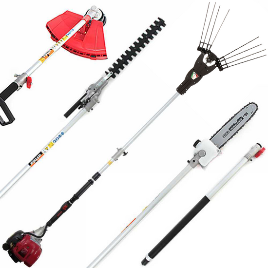 Attila GX 25 - Abbacchiatore + Decespugliatore a scoppio Attila multifunzione con motore Honda