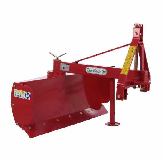 GeoTech DL120 - Lama livellatrice per trattore a rotazione semplice 360&deg; e braccio orientabile