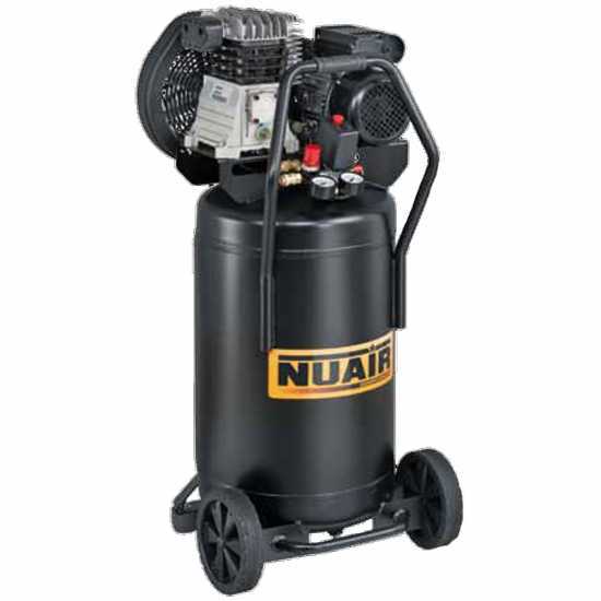 Nuair B2800B/3M/90V - Compressore aria elettrico veriticale monofase a cinghia - Motore 3 HP - 90 lt 