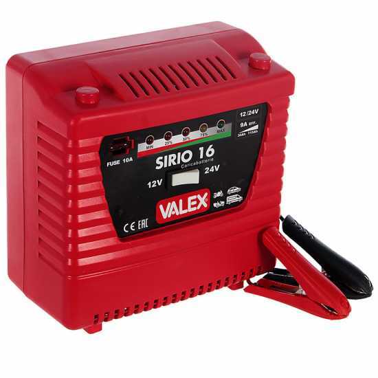 Valex SIRIO 16 - Caricabatterie - batterie da 12 e 24 V - segnalazione a LED della carica