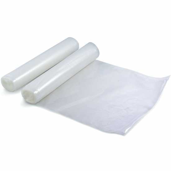 Set 4 Rotoli sottovuoto per alimenti: nr. 2 rotoli 20x600 cm, nr. 2 rotoli 30x600 cm