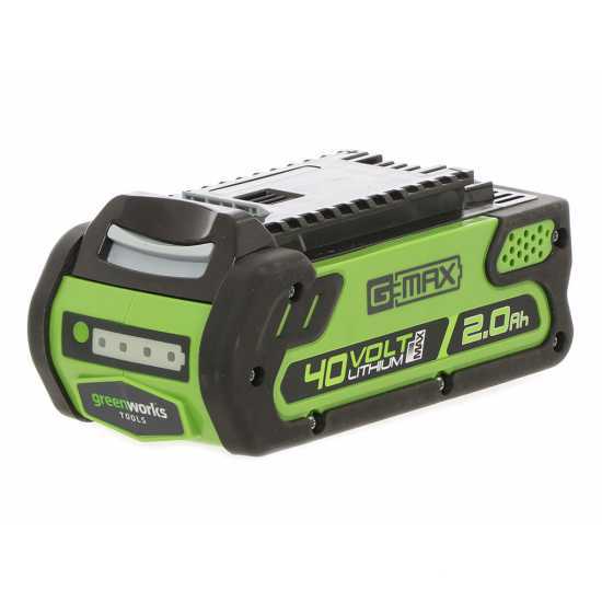 Batteria aggiuntiva per prodotti Greenworks 40V / 2 Ah