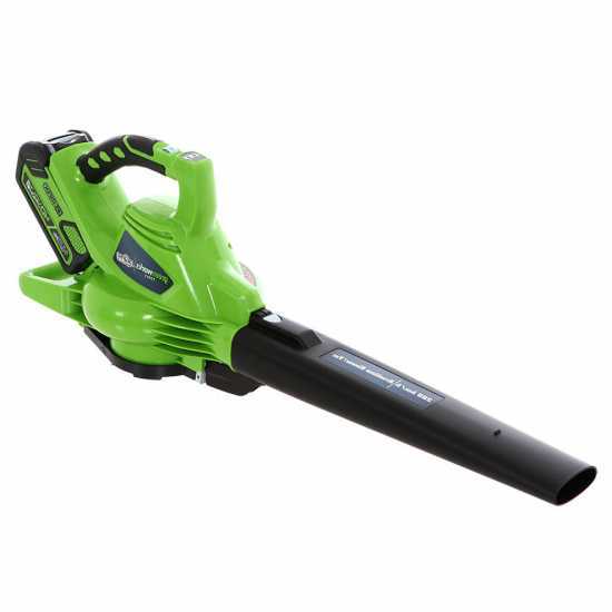 Soffiatore - Aspiratore a batteria Greenworks GD40BV