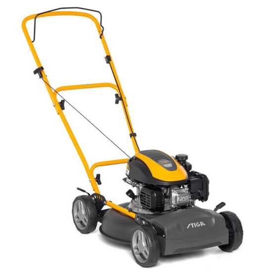 Rasaerba mulching Stiga Multiclip 47 a spinta - Con motore a scoppio 123 cc OHV
