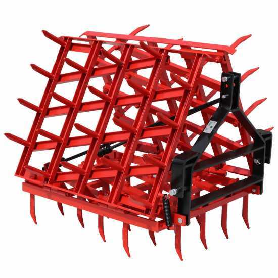 Erpice a denti fissi EPPR60 - Serie pesante rinforzato - Portato/Trainato - 60 Denti - 300cm