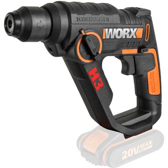 Trapano, Avvitatore, Martello Pneumatico 20V Worx WX390.9 - prodotto 3 in 1 - SENZA BATTERIE E CARICABATTERIE