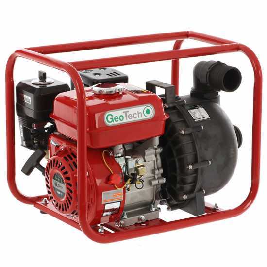 GeoTech LCP50 - Motopompa a scoppio per prodotti chimici - Raccordi da 50 mm