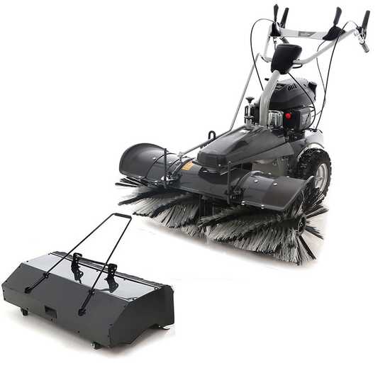 Blackstone GS100V-C - Motospazzatrice a scoppio - Box di raccolta