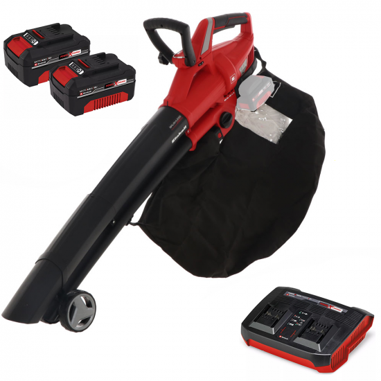 Einhell GE-CL 36 Li E - Soffiatore - Aspiratore per foglie - 2x18V/4Ah