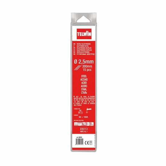 Elettrodi rutili d. 2,5 mm Telwin - 15 pz