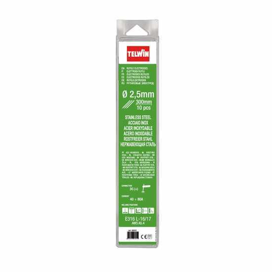 Elettrodi inox d. 2,5 mm Telwin - 10 pz