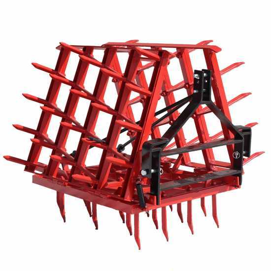 Erpice a denti fissi EPPR60 D.T - Serie pesante rinforzato - 60 denti - 300cm