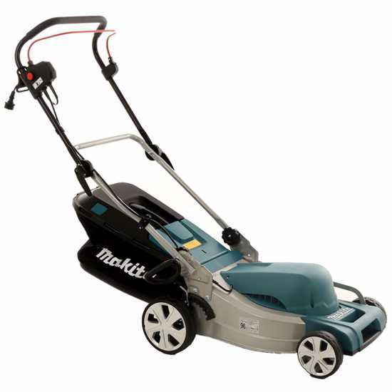 Rasaerba elettrico 1600W Makita ELM4121 - tosaerba 3in1 cesto + scarico posteriore+mulching
