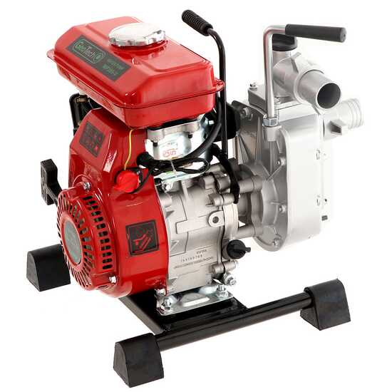 Motopompa a scoppio GeoTech WP380-V raccordi da 38 mm - 1.5 pollici, autoadescante