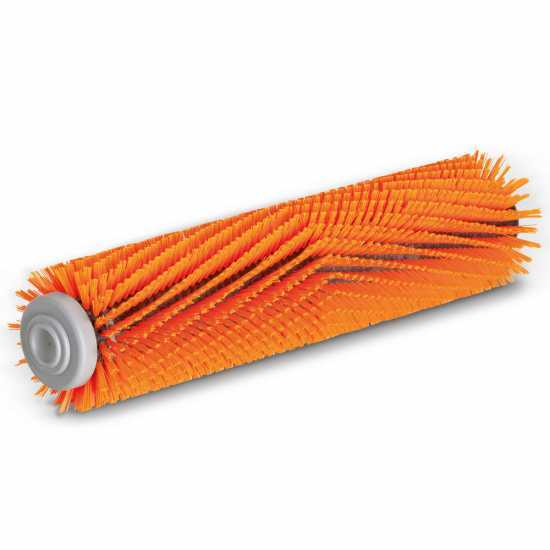 RULLO SPAZZOLA ARANCIONE, MEDIO - DURO, 300&not;MM