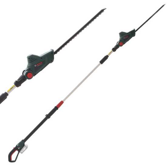 Bosch UniversalHedgePole 18 - Tagliasiepi su asta di prolunga a batteria - SENZA BATTERIE E CARICABATTERIE