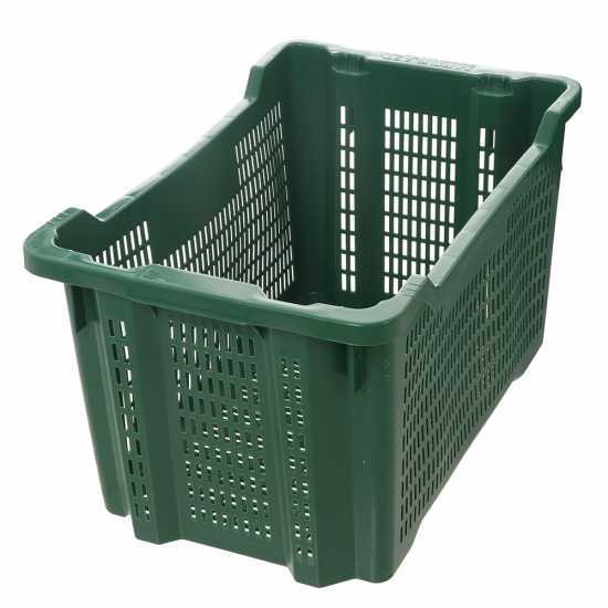 Nr. 52 Cassette in plastica multiuso impilabili e sovrapponibili con laterali rinforzati