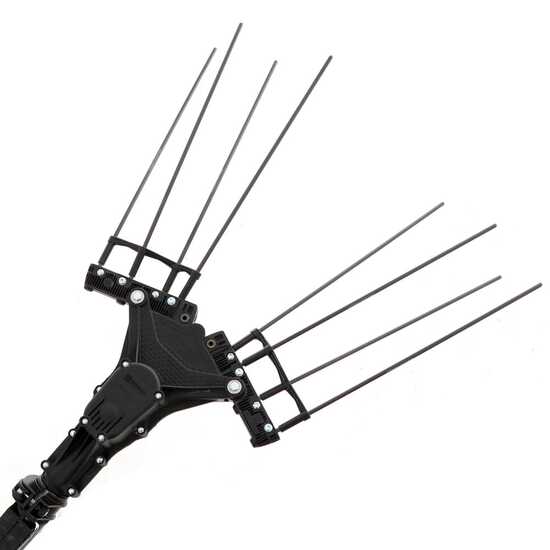 Zanon Karbonium EVO AL 200/K - Abbacchiatore elettrico a batteria - 170/250 cm - Asta telescopica