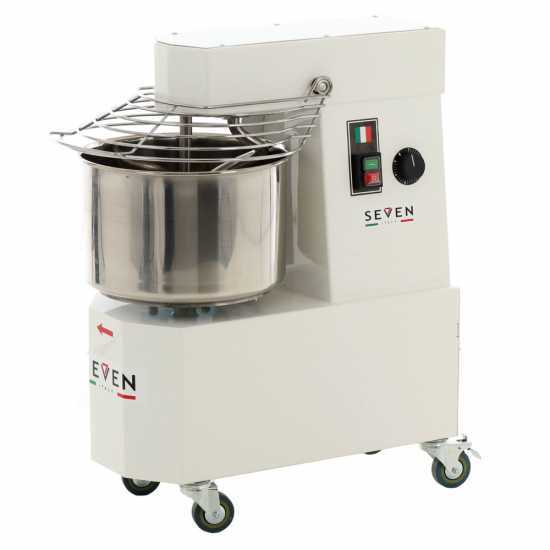 Seven Italy GH 15 - Impastatrice a spirale - 400V - Con ruote e timer