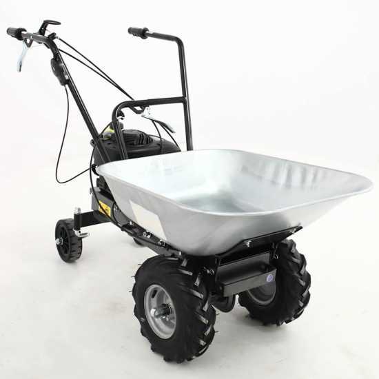Eurosystems Carry - Motocarriola a ruote a semovenza trazionata 100Kg