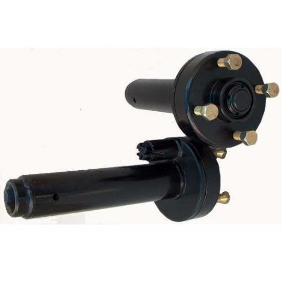 Accessorio coppia mozzi a cricchetto incasso esagono 30 mm (BULLONI NON COMPRESI)