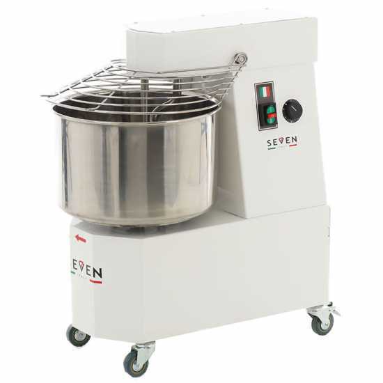 Seven Italy GH 30 2V - Impastatrice a spirale - 230V - Con ruote e timer - 2 Velocit&agrave;