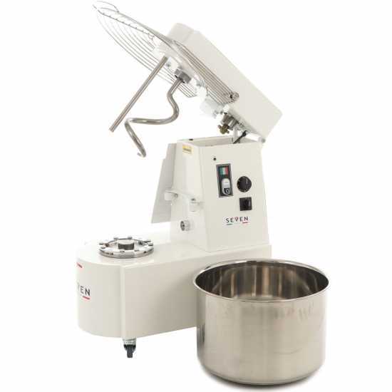 Seven Italy GHR 50 2V - Impastatrice a spirale - 230V - Con ruote e timer - 2 Velocit&agrave;