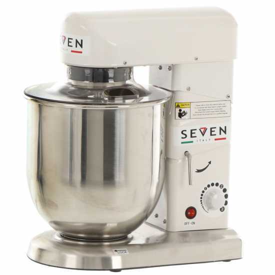 Seven Italy FP110 - Impastatrice planetaria - Vasca INOX 10 litri - Multi attrezzo