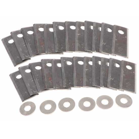 Kit 24 martelli sminuzzatori di ricambio per Biotrituratori Monster e Super Monster Ceccato