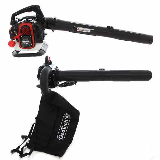 GeoTech-Pro BBV280V - Soffiatore aspiratore a scoppio motore 2 tempi