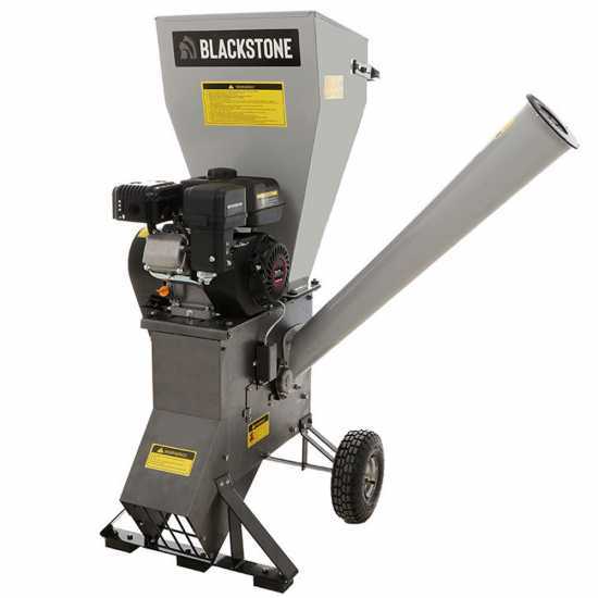 BlackStone CSB70L - Biotrituratore a scoppio - Motore a benzina Loncin 7 HP