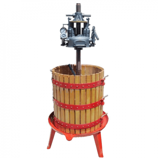 Torchio idraulico da 50 - torchio vinario per spremitura uva e produzione vino