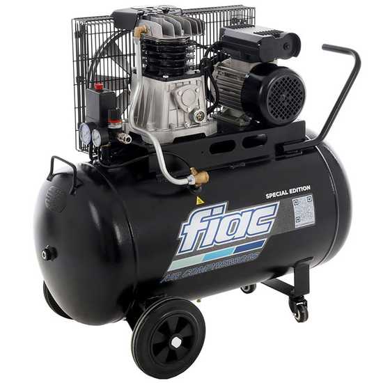 FIAC AB 100/348 MC - Compressore aria monofase elettrico a cinghia - Special Edition