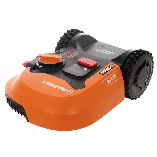 Worx Landroid M WR141E - Robot rasaerba - Con perimetro - Batteria al litio - M500