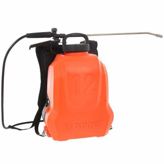 Stocker Ergo 12 - Pompa irroratrice a spalla - Batteria a Litio - 12L - 5 bar