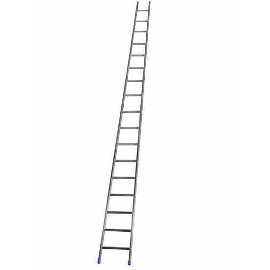 Marchetti Agri L10, 10 gradini, 3 m - Scala agricola conica in alluminio - Altezza stimata operativa 4 m