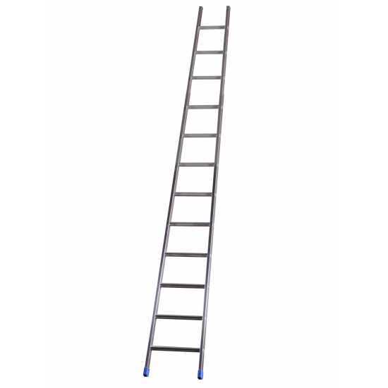 Marchetti Agri L12, 12 gradini, 3.60 m - Scala agricola conica in alluminio - Altezza stimata operativa 4.60 m