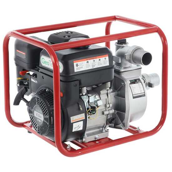 Geotech LP 50 V - Motopompa a scoppio autoadescante - Raccordi da 50 mm
