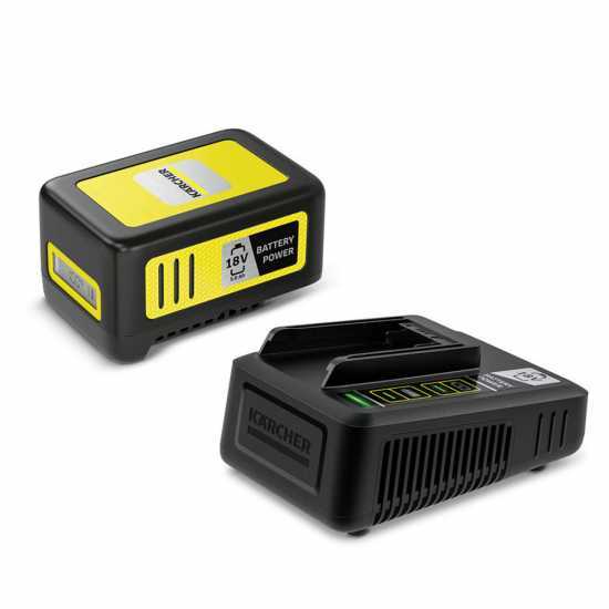 Starter Kit Caricabatteria e batteria Karcher da 18 V da 5 Ah