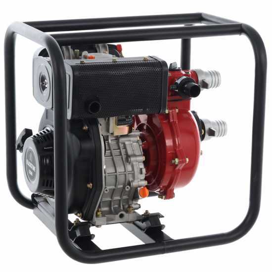BlackStone BD-H 5000 - Motopompa diesel alta prevalenza - Raccordi 50 mm