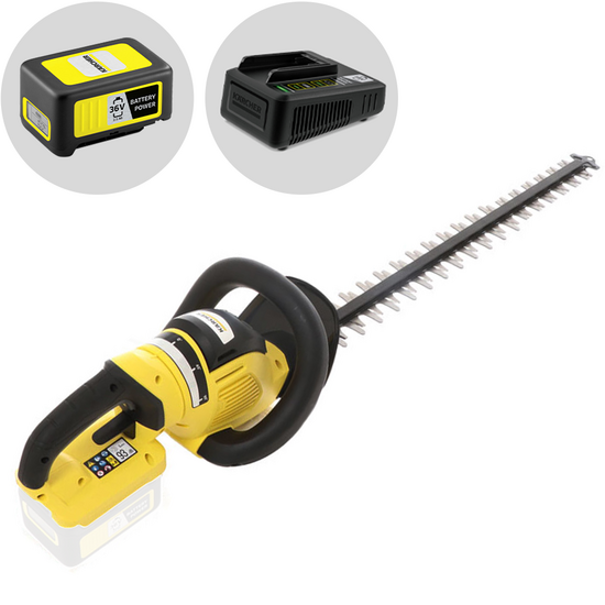 Karcher HGE 36-60 - Tagliasiepi a batteria 36V 2.5Ah - Lama da 60 cm