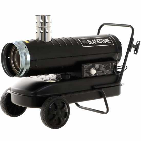 BlackStone i-BDH 20 KW - Generatore di aria calda diesel - A combustione indiretta - 20 KW