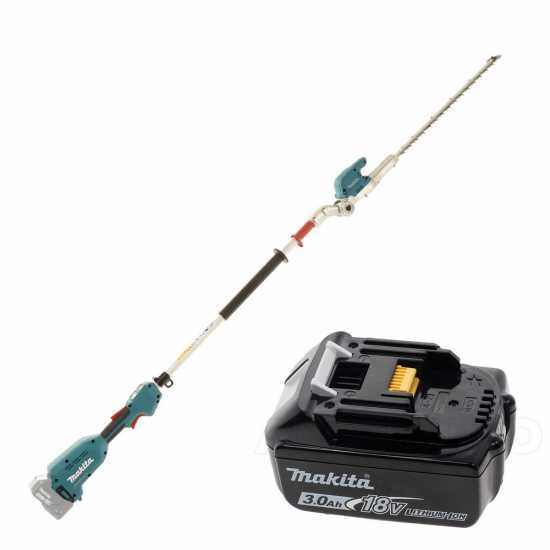 Makita DUN500 - Tagliasiepi su asta di prolunga a batteria 18V/3Ah